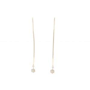K18YG ダイヤモンド ピアス 0.30CT
