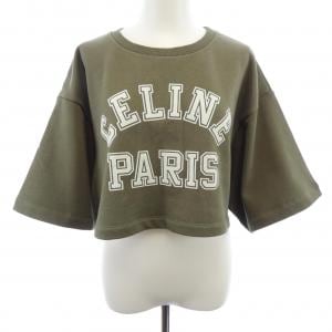 セリーヌ CELINE CROPPED CELINE T-SHIRT 2Y19A670Q スウェット