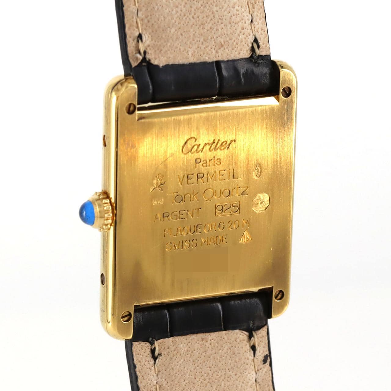 Cartier Must Tank MM GP GP石英
