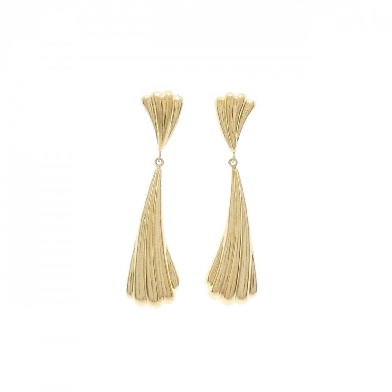 K18YG earrings