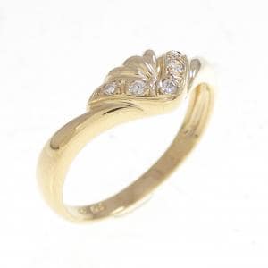 K18YG ダイヤモンド リング 0.05CT