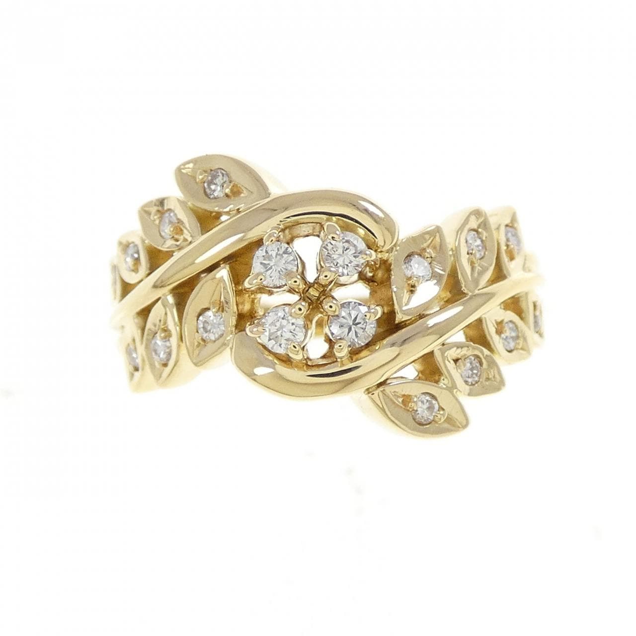 K18YG ダイヤモンド リング 0.24CT