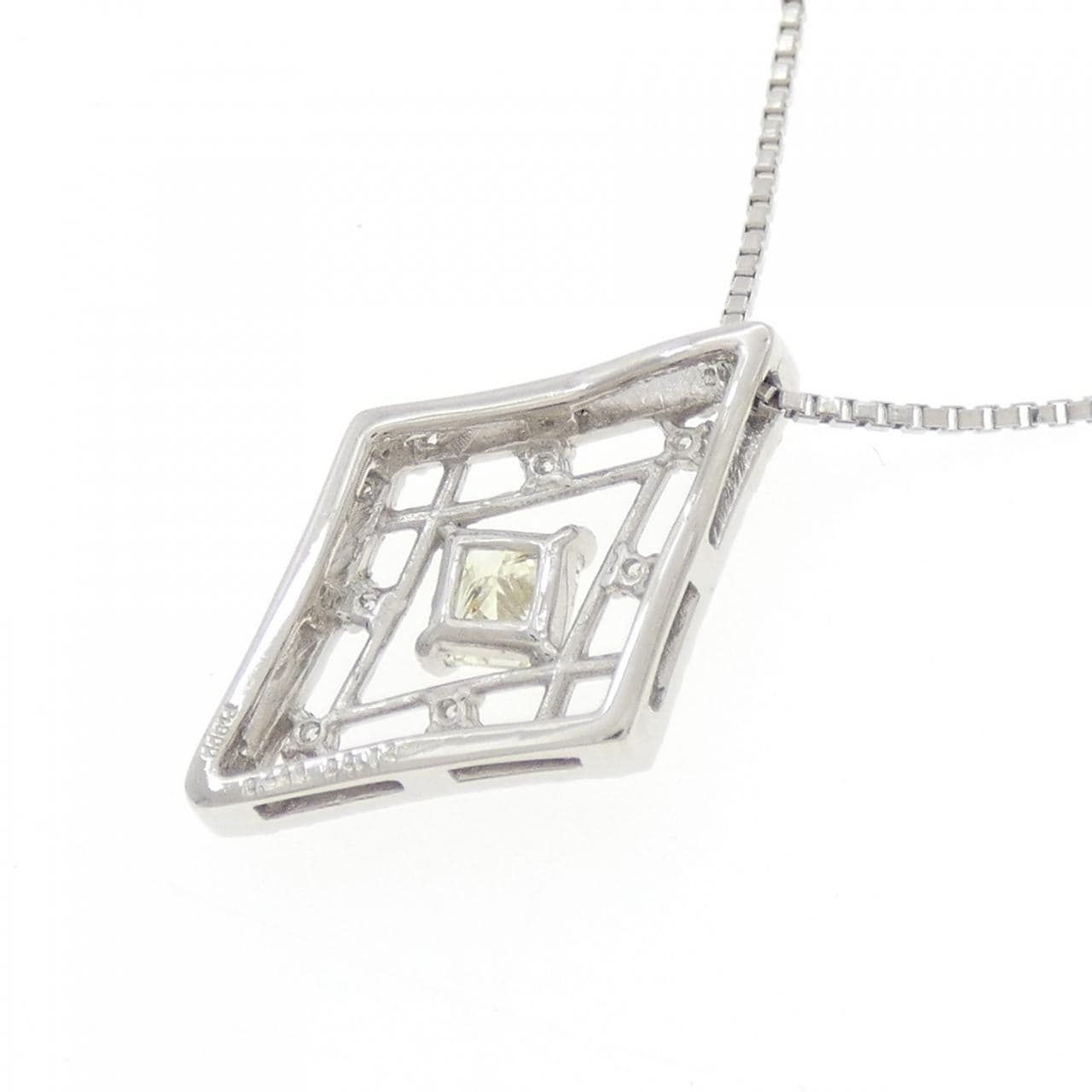 PT900/PT850 ダイヤモンド ネックレス 0.246CT