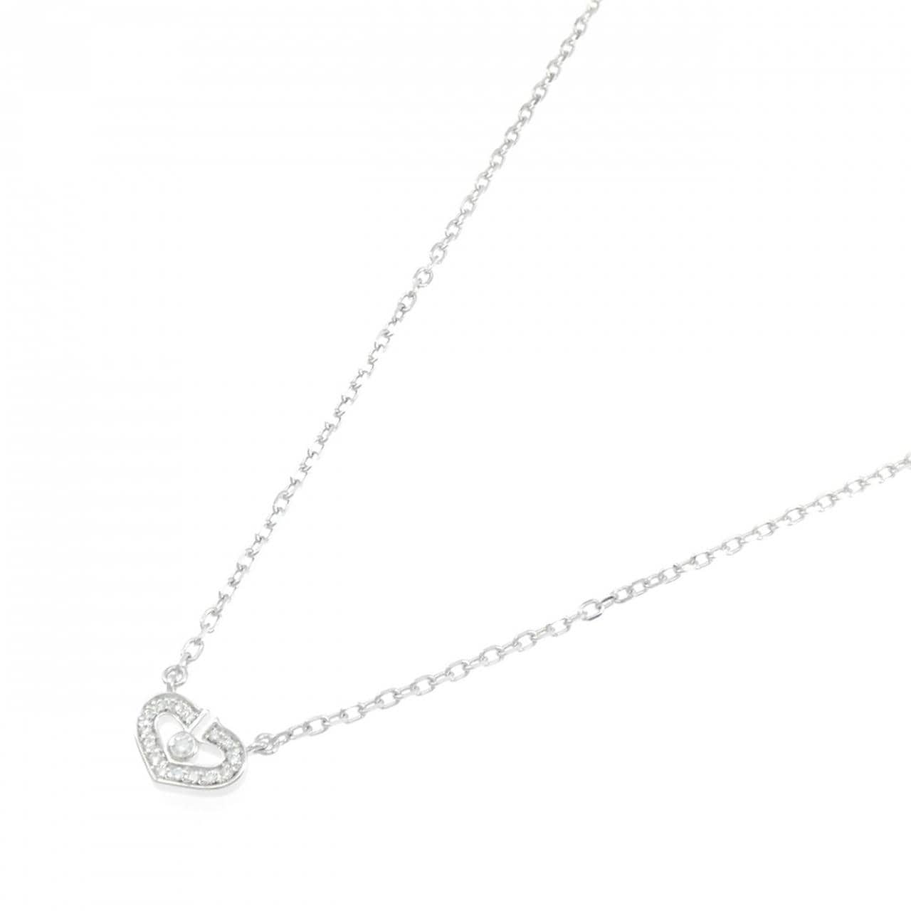 カルティエ Cハート ネックレス