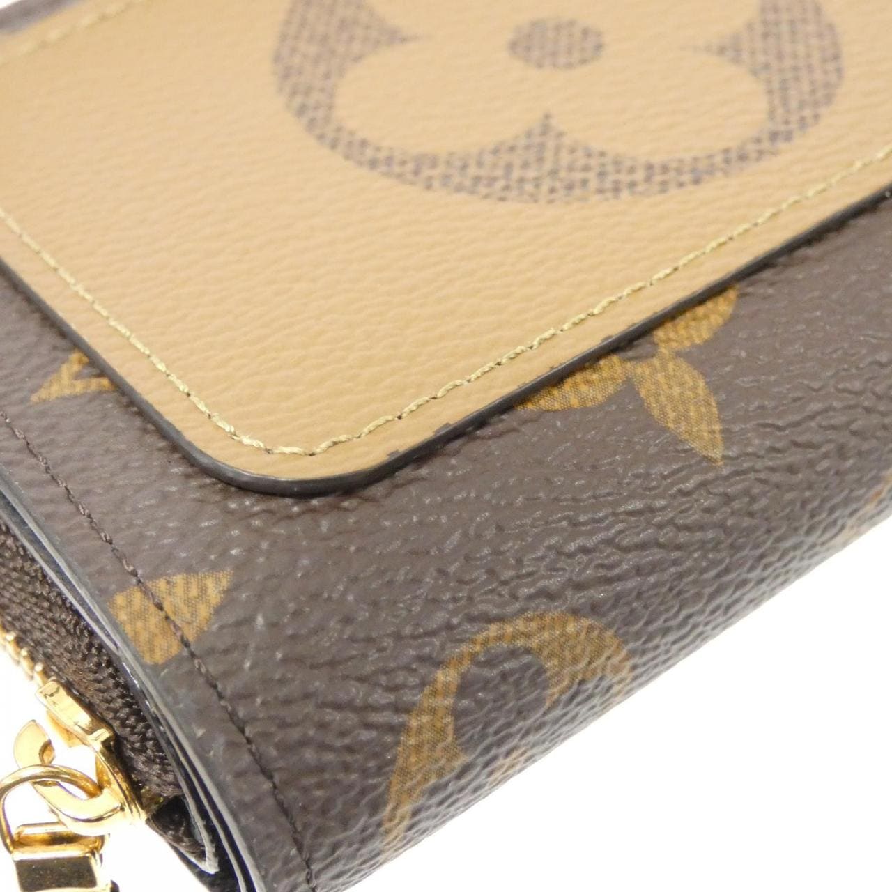 LOUIS VUITTON Monogram Reverse Portefeuille Lou M81461 Wallet