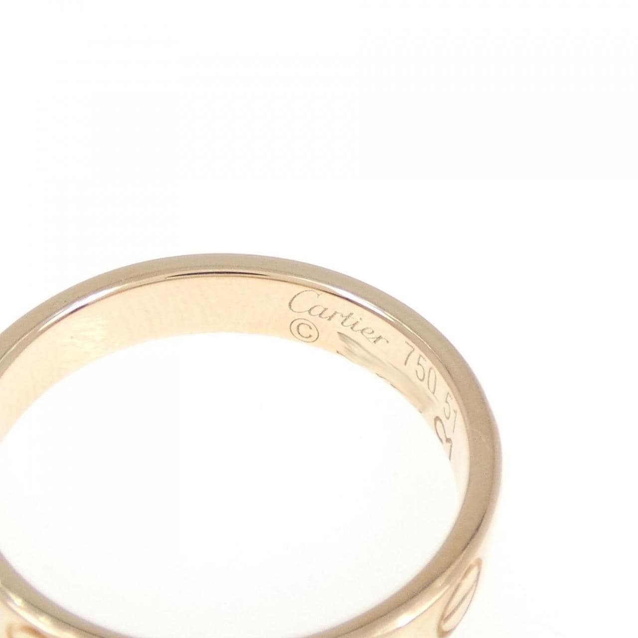 カルティエ ミニラブ リング