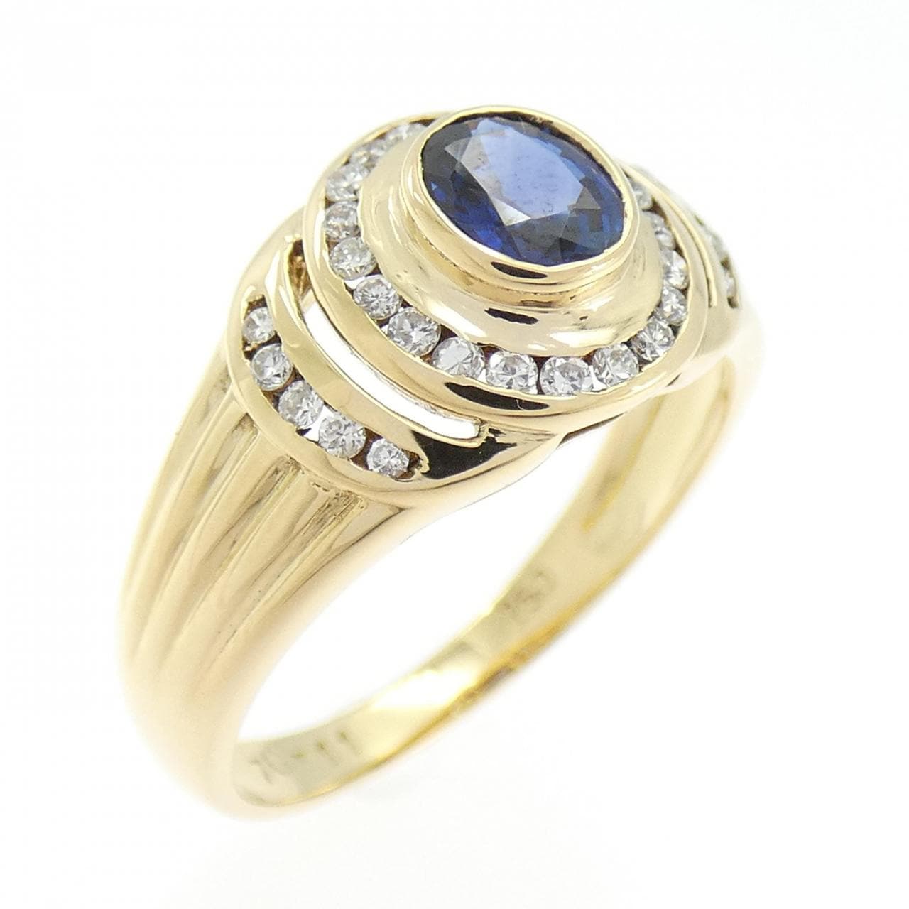 750YG サファイヤ リング