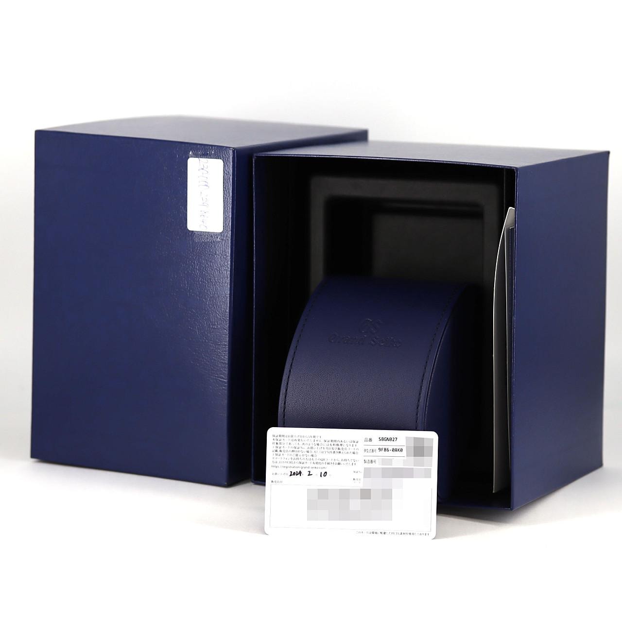 セイコー グランドセイコー･スポーツコレクションGMT 9F86-0AK0/SBGN027 SS クォーツ