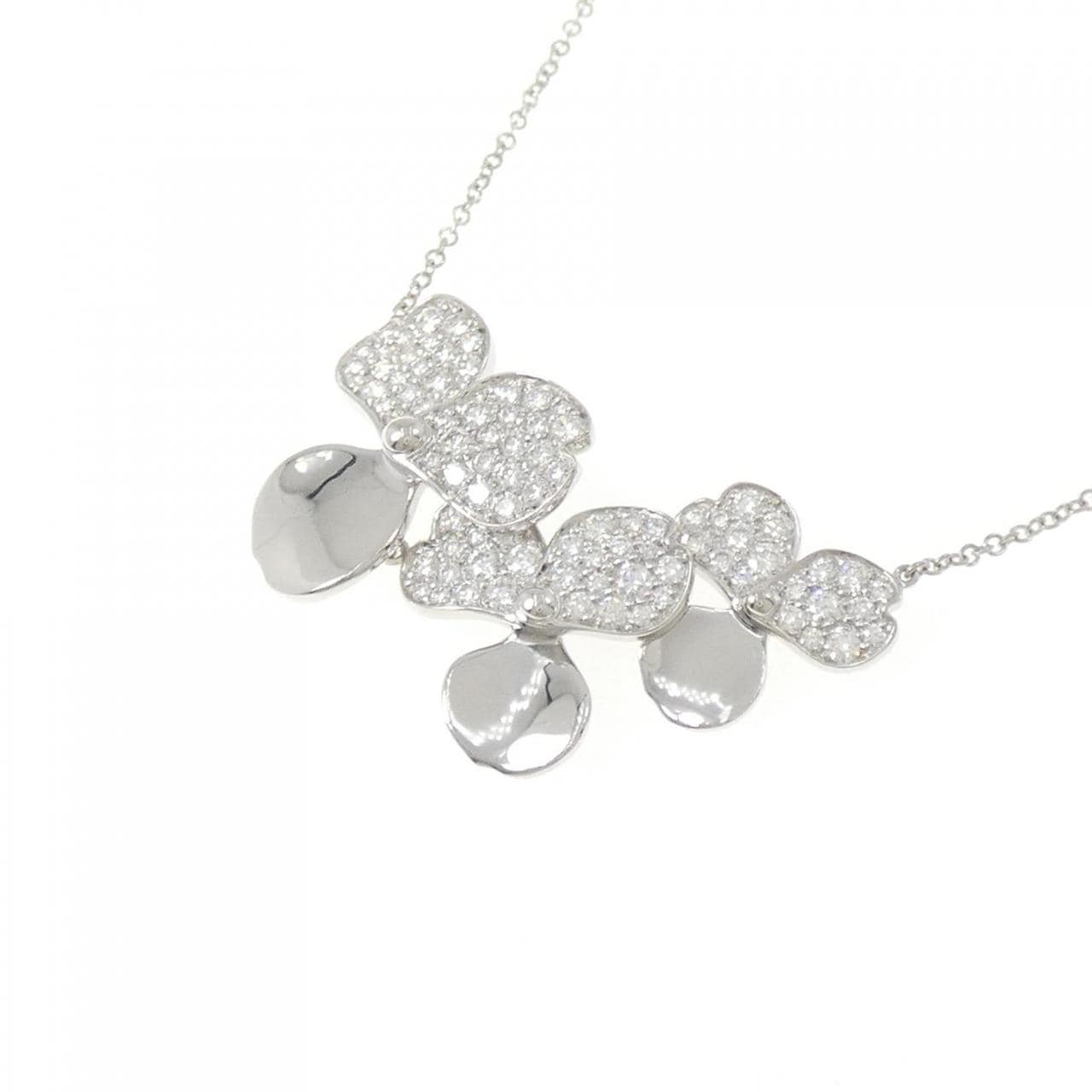 ティファニー ペーパーフラワー クラスター ネックレス