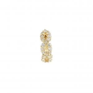 K18YG ダイヤモンド ピアス 0.15CT 片耳