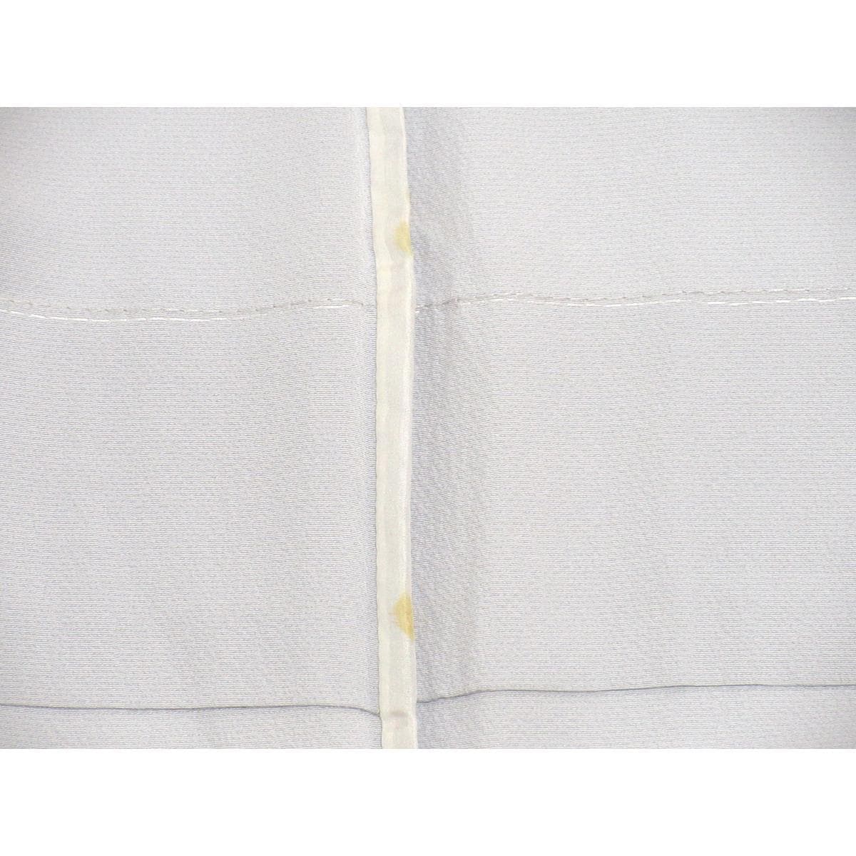 単衣　訪問着　刺繍加工　剣片喰