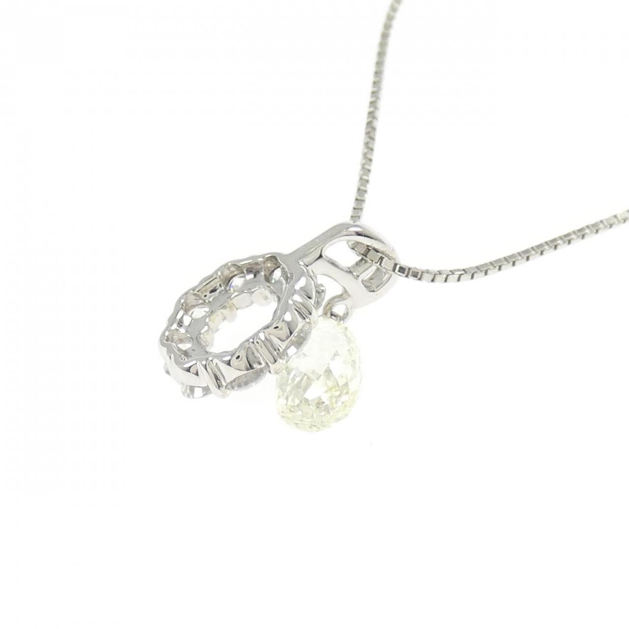 PT900/PT850 ダイヤモンド ネックレス 1.079CT