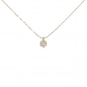 K10PG ダイヤモンド ネックレス 0.10CT