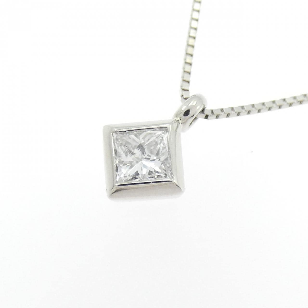 PT900/PT850 ダイヤモンド ネックレス 0.323CT