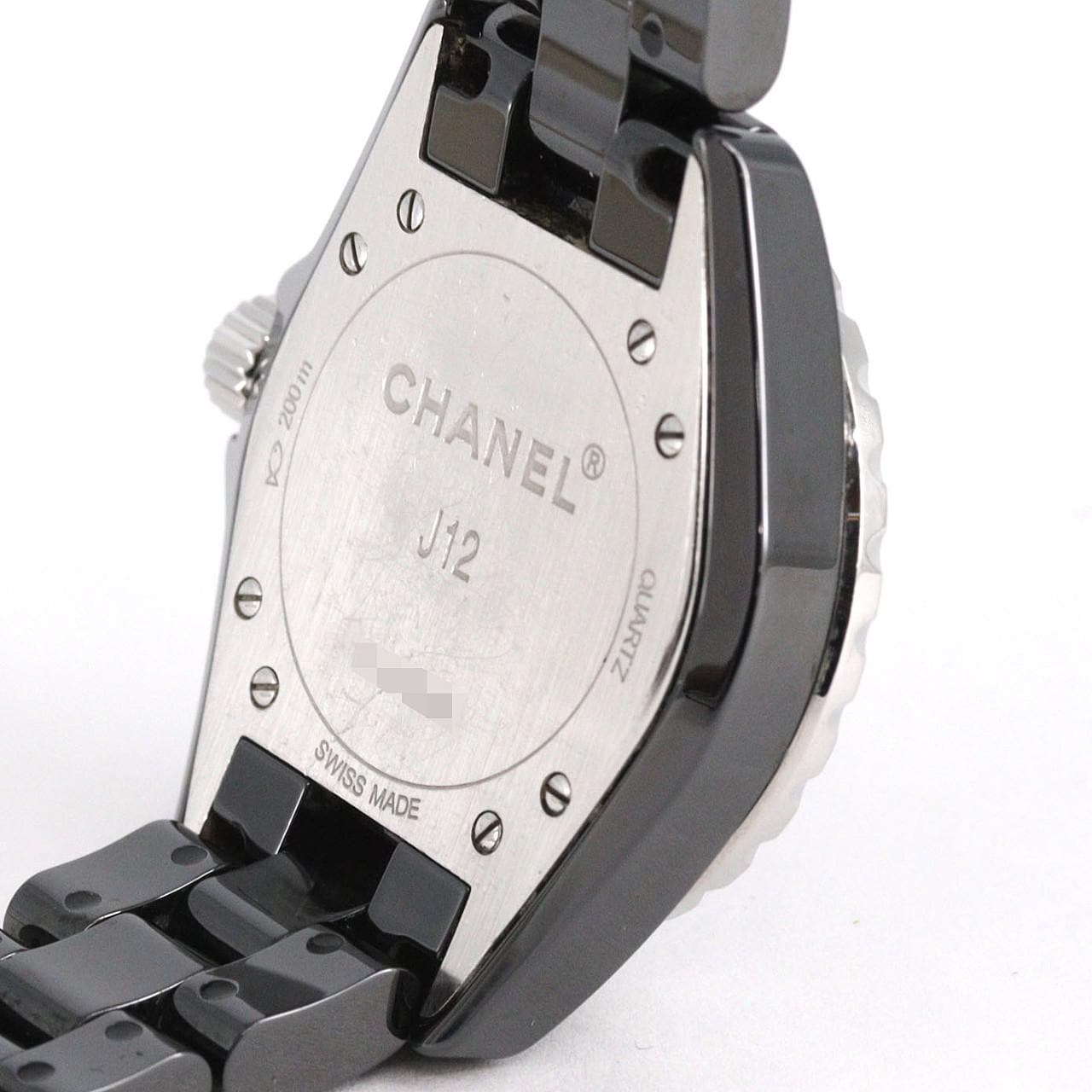 【ノーメンテナンス還元価格】シャネル J12 33mmセラミック･12P H1625 セラミック クォーツ