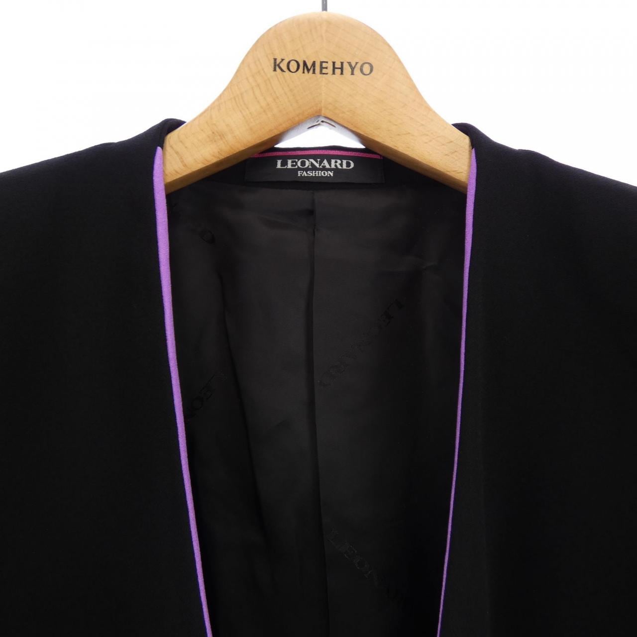 レオナールファッション LEONARD FASHION ノーカラージャケット