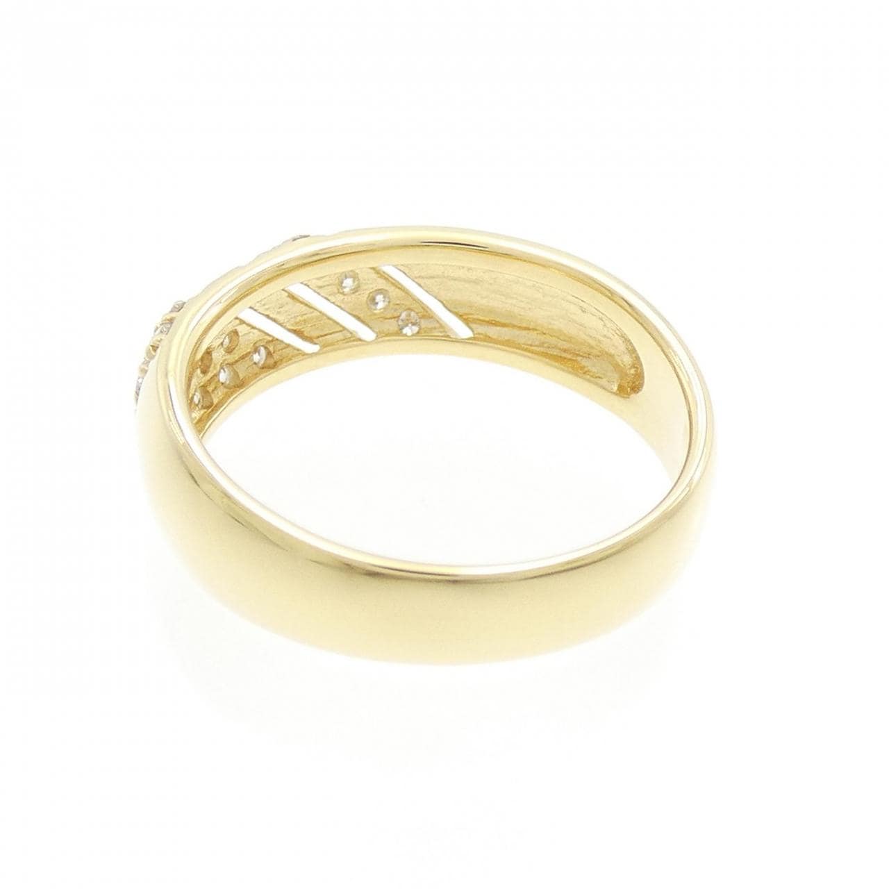 K18YG ダイヤモンド リング 0.25CT