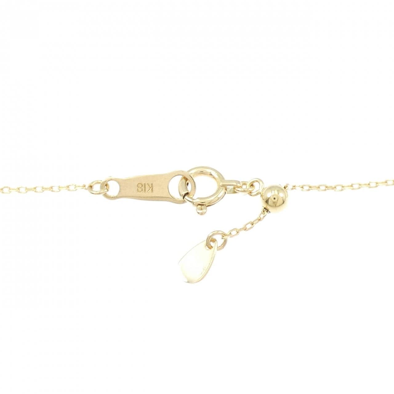 K18YG ダイヤモンド ネックレス 0.168CT