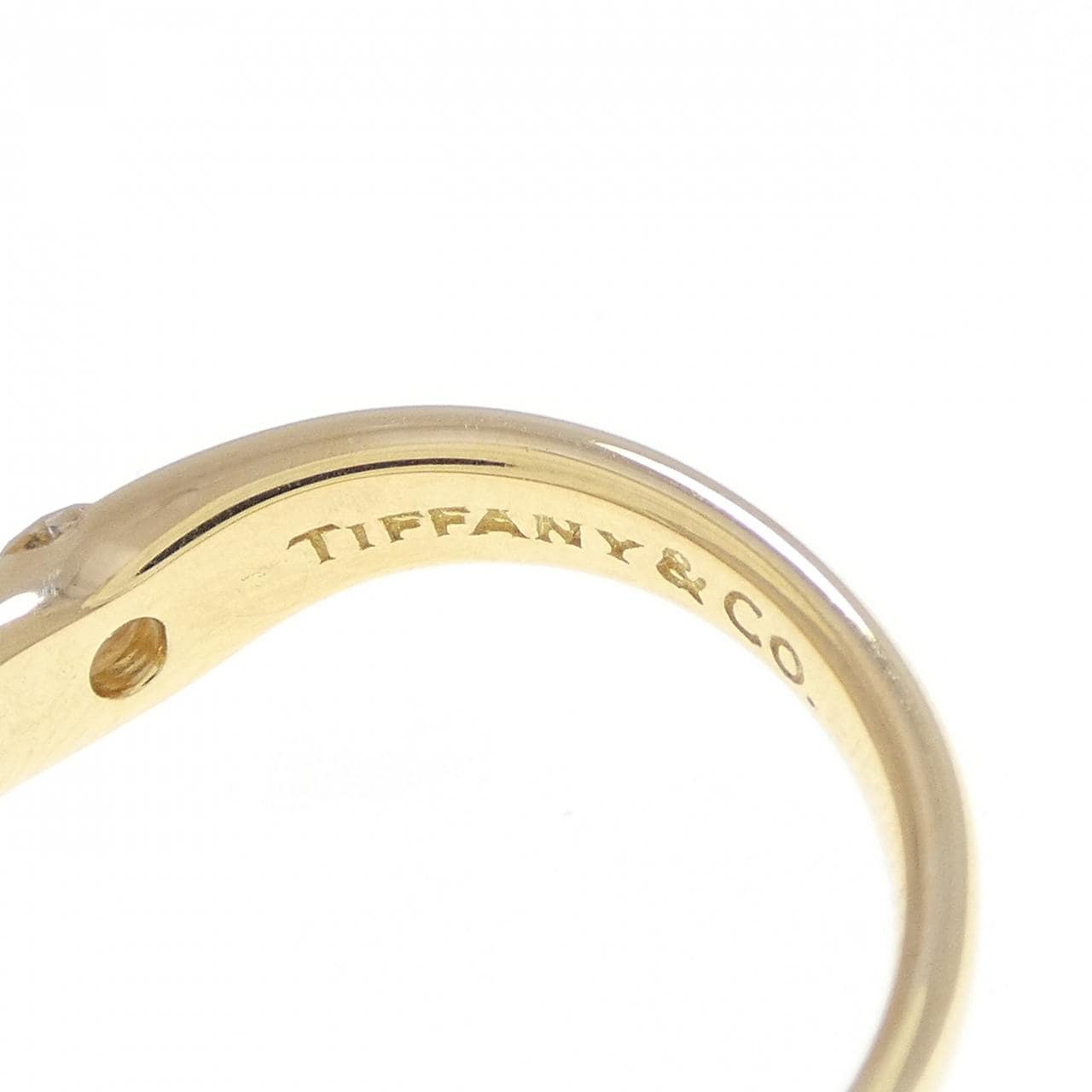 ティファニー カーブド リング