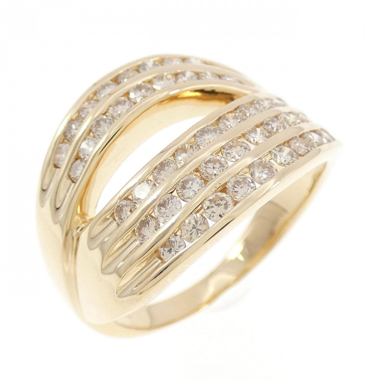 K18YG ダイヤモンド リング 1.00CT