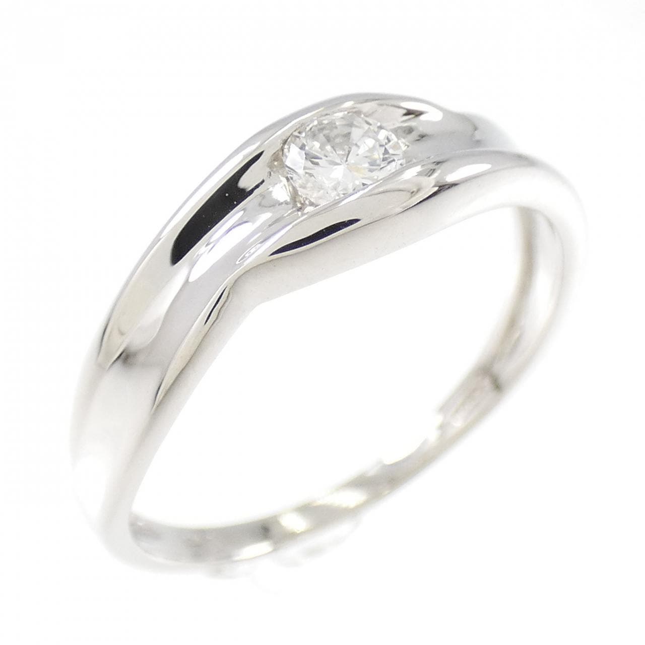 PT900 ダイヤモンド リング 0.14CT