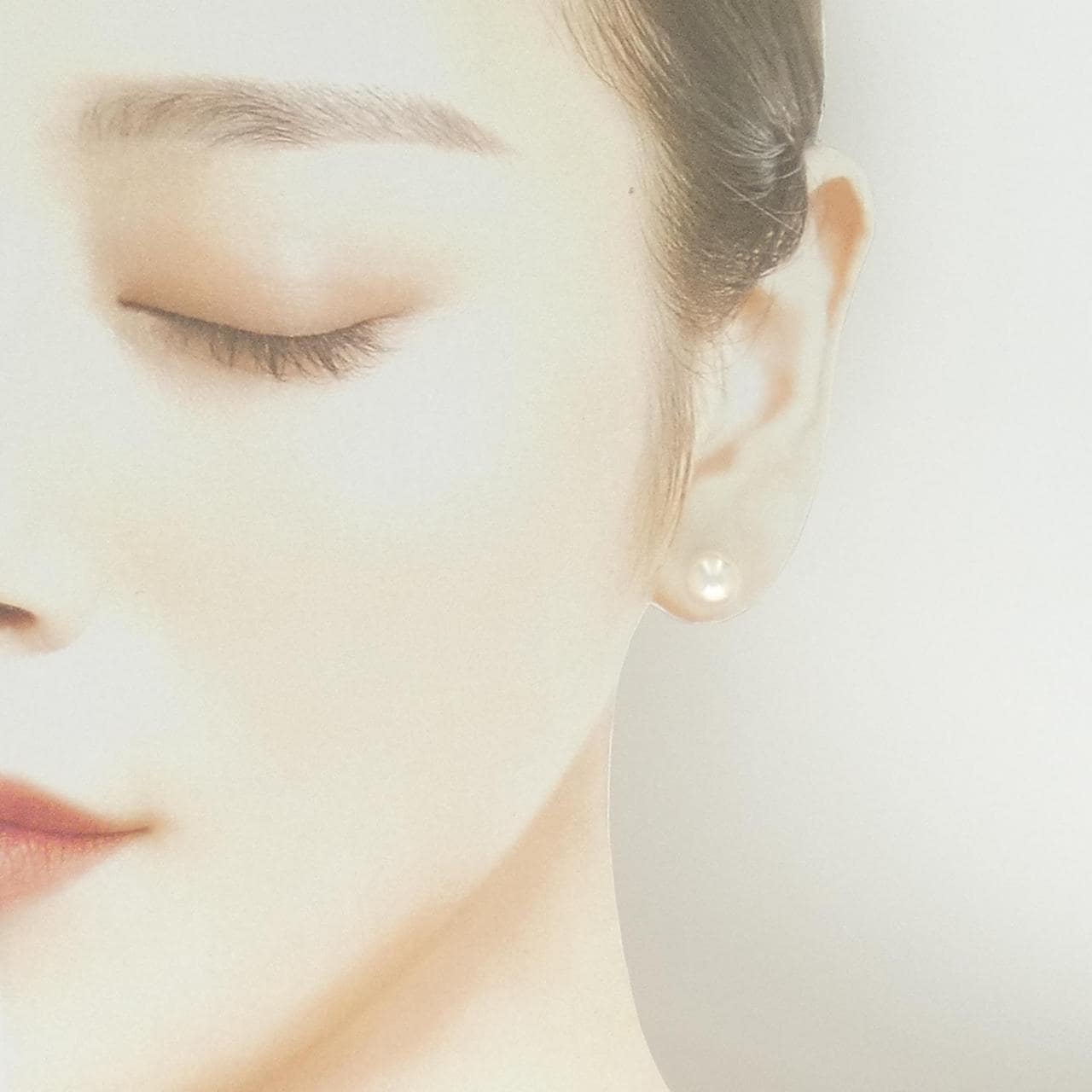 K18YG アコヤパール ピアス 8mm