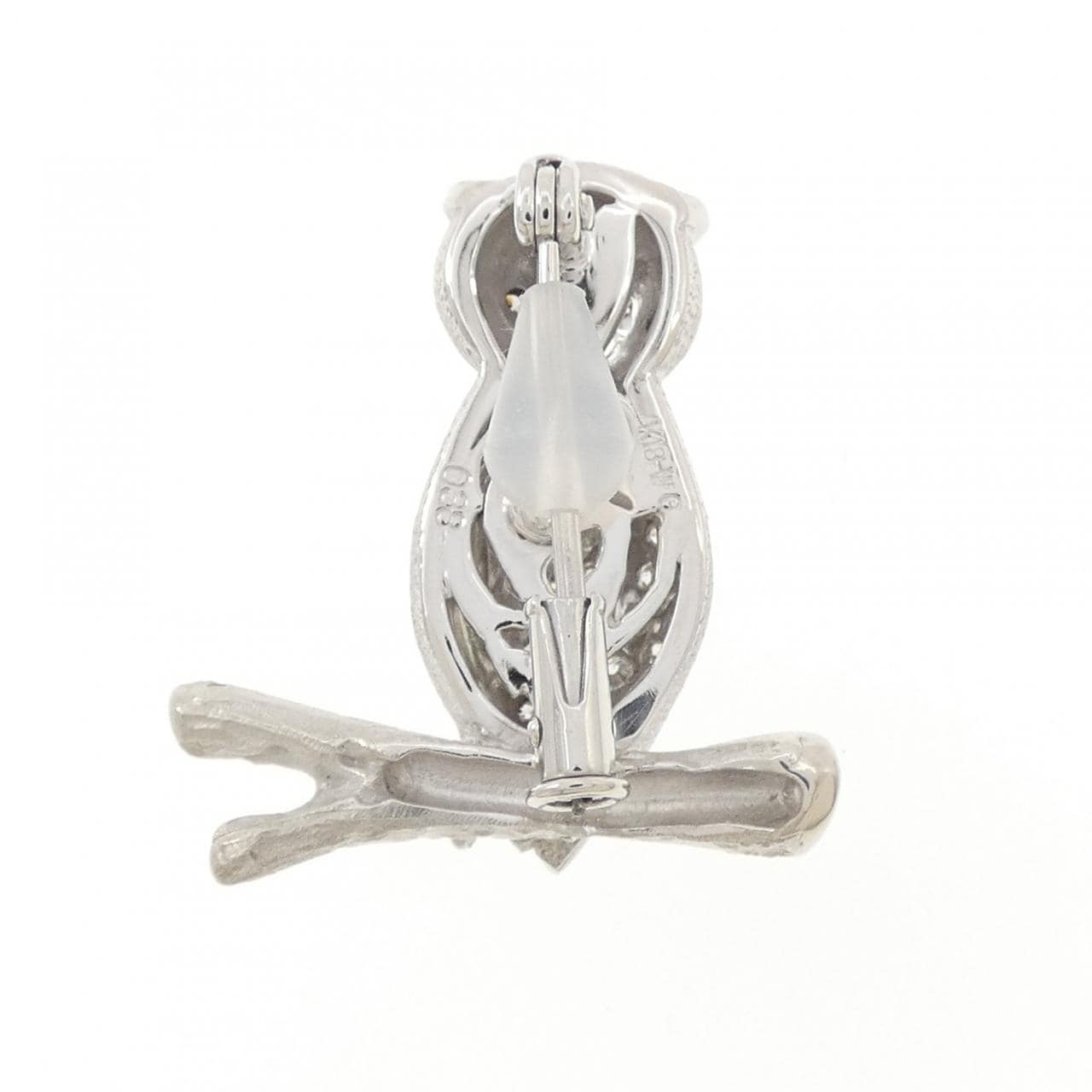 ローズ ヴィフ ダイヤモンド ブローチ 0.38CT