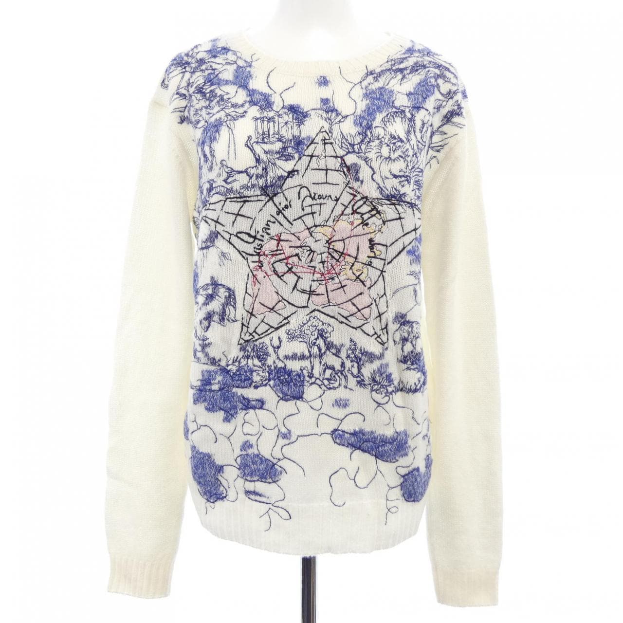 クリスチャンディオール CHRISTIAN DIOR AROUND THE WORLD 044S76BM023 ニット