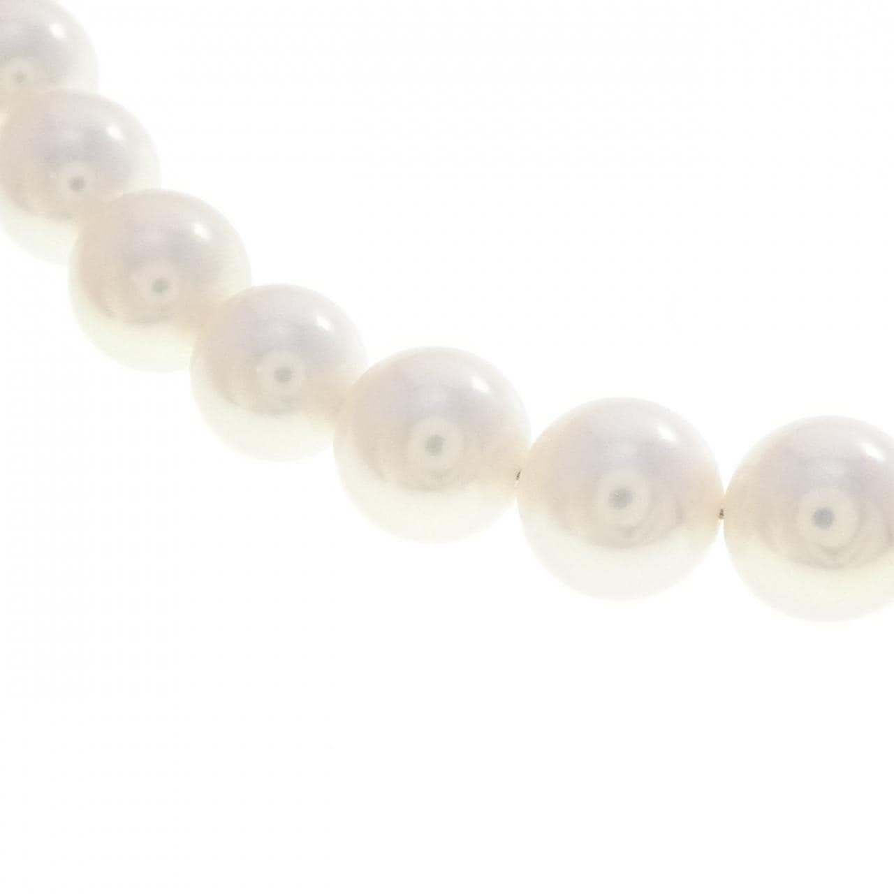 シルバークラスプ アコヤパール ネックレス 6.5-7mm