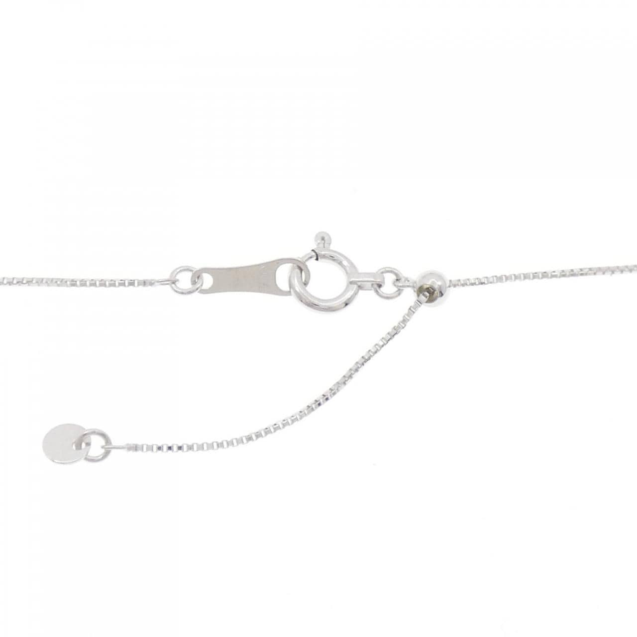 K18WG ダイヤモンド ネックレス 0.30CT