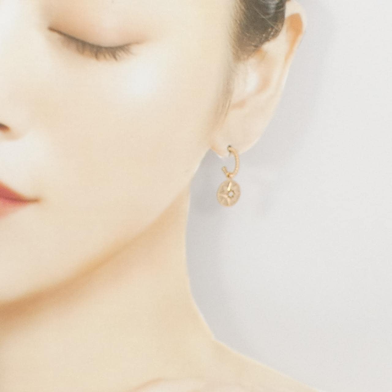 クリスチャンディオール ローズ デ ヴァン ピアス