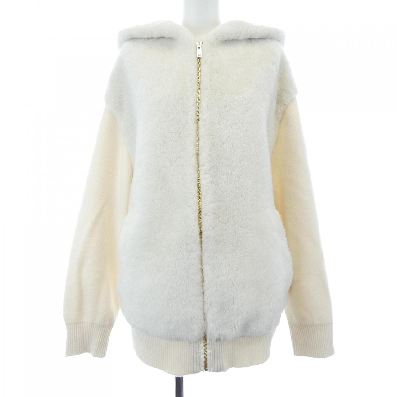 プラダ PRADA カシミヤ　フーディーカーディガン P25M43 SOOO 134U ブルゾン