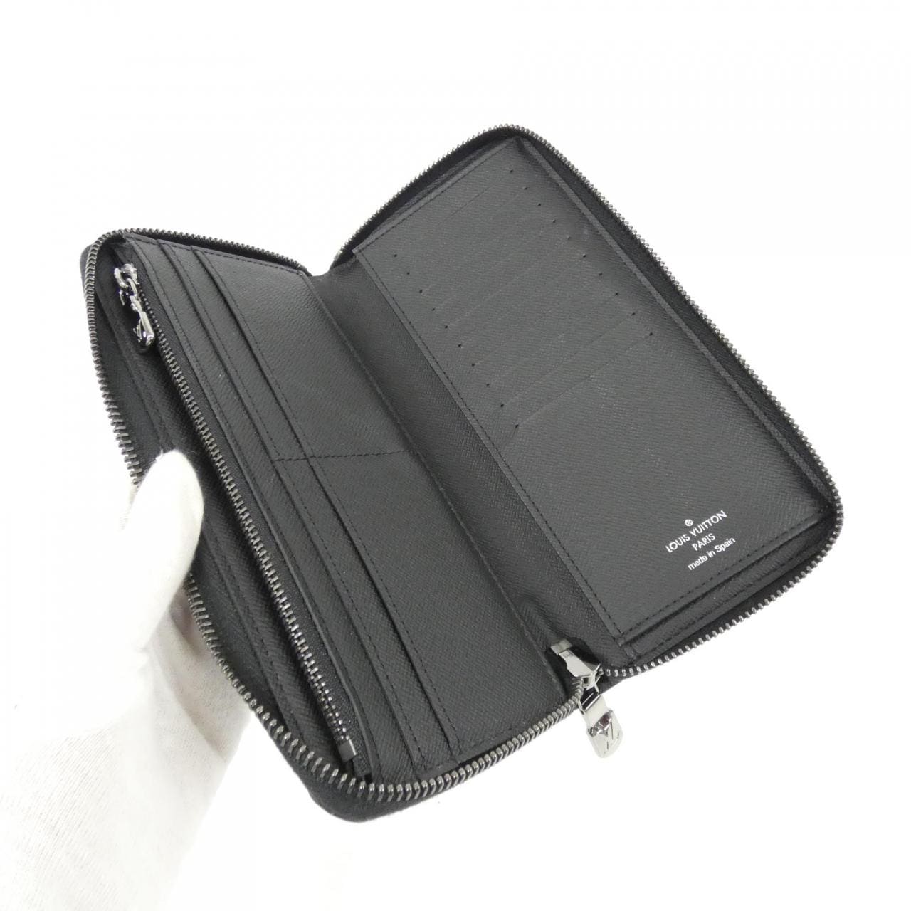 LOUIS VUITTON Monogram Eclipse Zippy Wallet Vertical M62295 Wallet