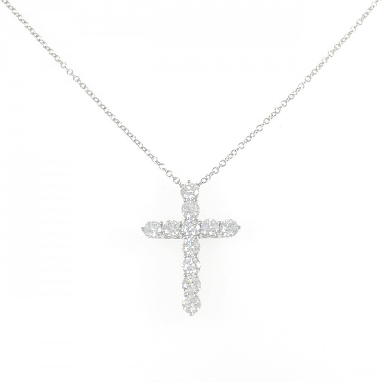 ティファニー ミディアム クロス ネックレス