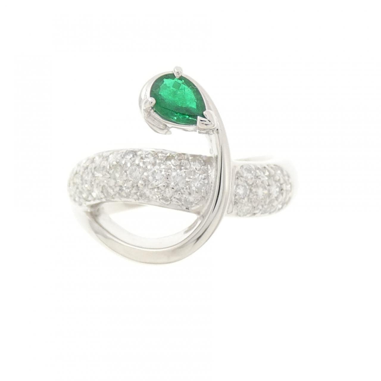 PT900 エメラルド リング 0.25CT