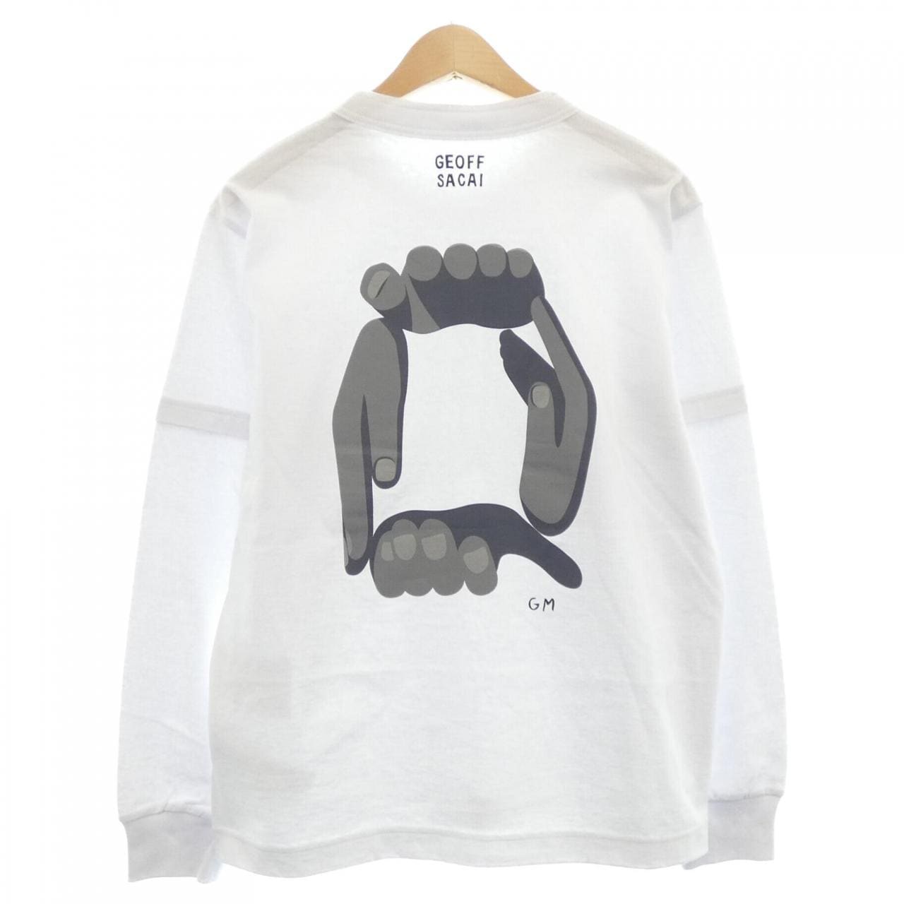 サカイ SACAI geoff sacai by Geoff Mcfetridge Print 26-01122S UNISEX Tシャツ
