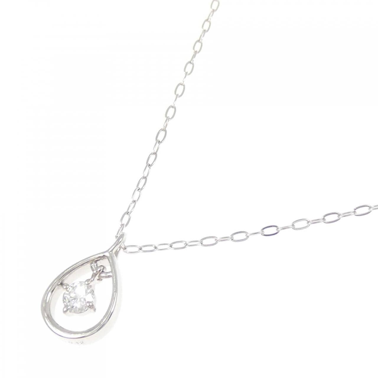 サ バース ダイヤモンド ネックレス 0.12CT
