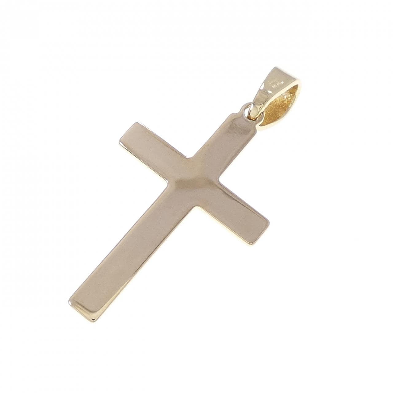 K18YG/K18WG クロス ペンダント