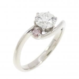 PT900 ダイヤモンド リング 0.505CT F VS2 EXT H&C