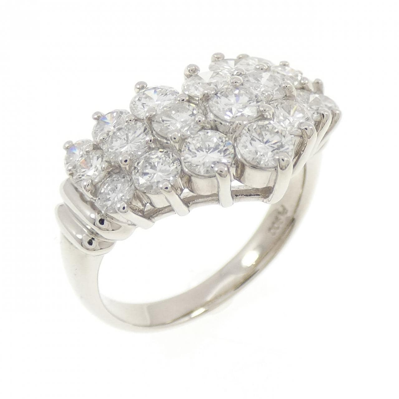 PT900 ダイヤモンド リング 2.00CT