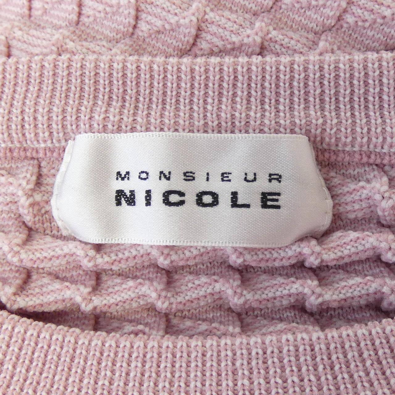ムッシュニコル Monsieur NICOLE ニット