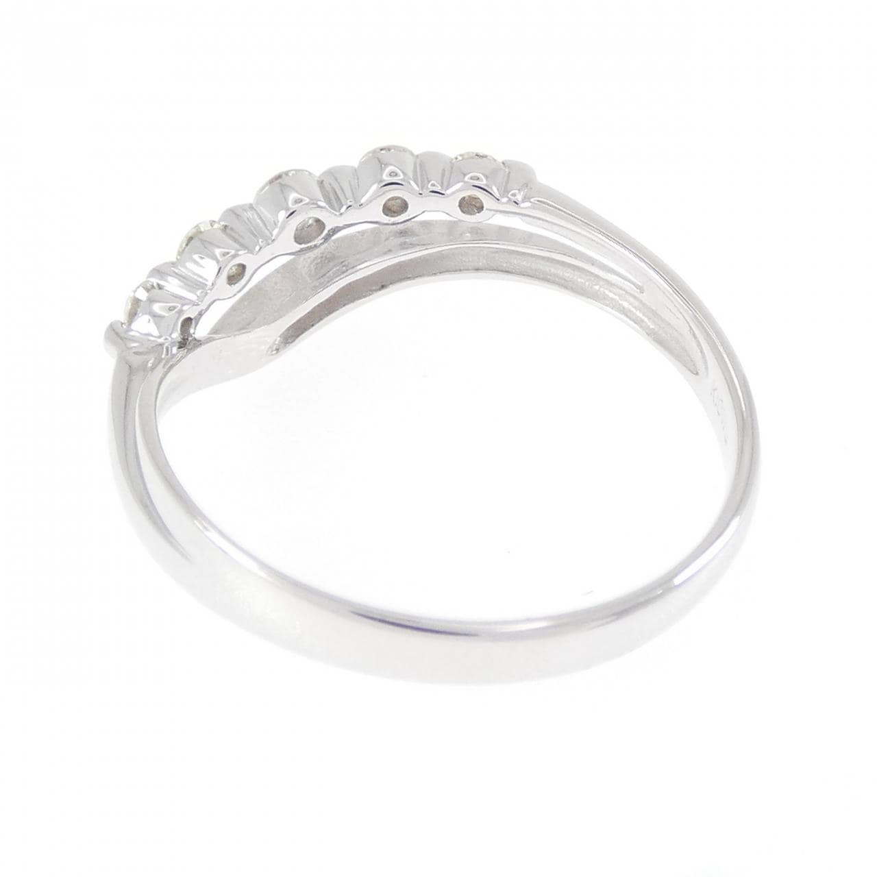 K18WG ダイヤモンド リング 0.20CT