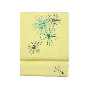 夏名古屋帯　想屋　京袋　刺繍加工