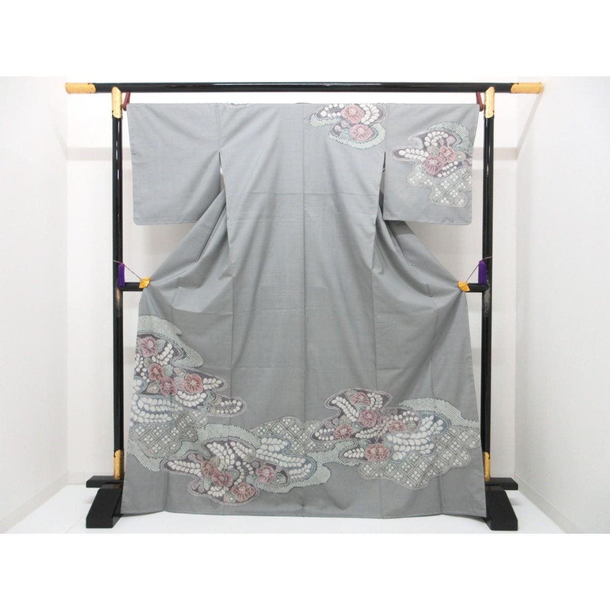 【未使用品】訪問着　【きぬたや】【大島紬】