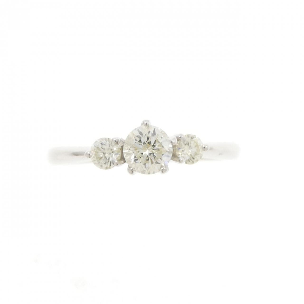 K18WG ダイヤモンド リング 0.50CT