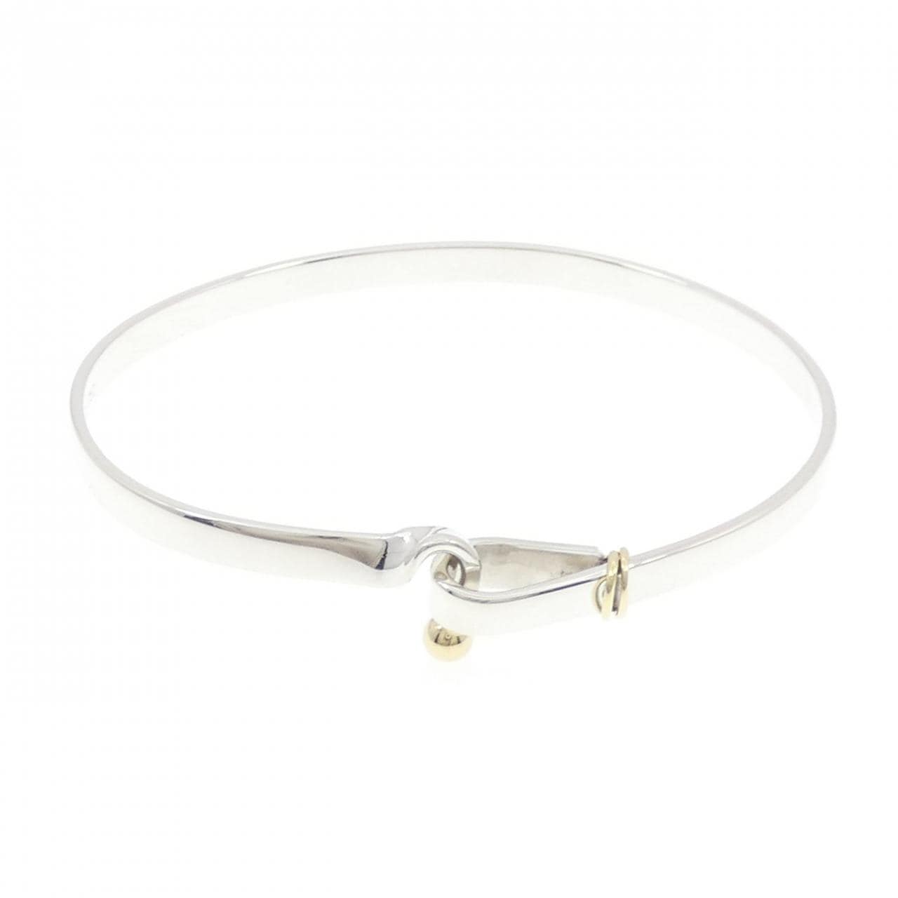 【ヴィンテージ】ティファニー フック&アイ バングル