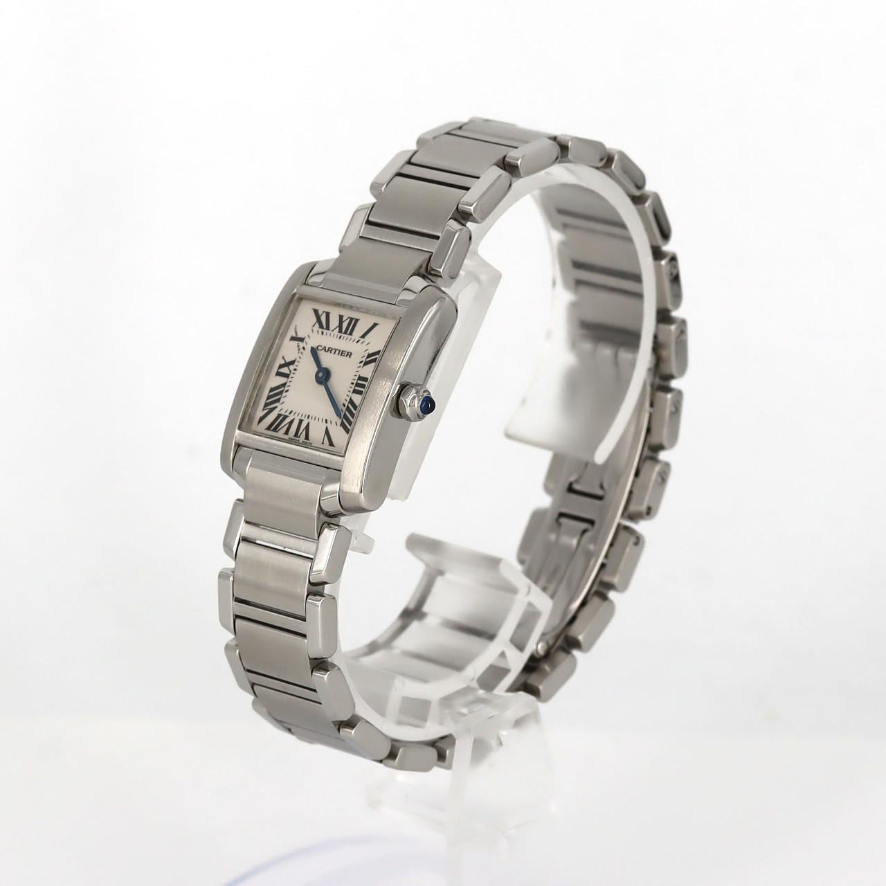 Cartier Tank Francaise SM W51008Q3 SS Quartz
