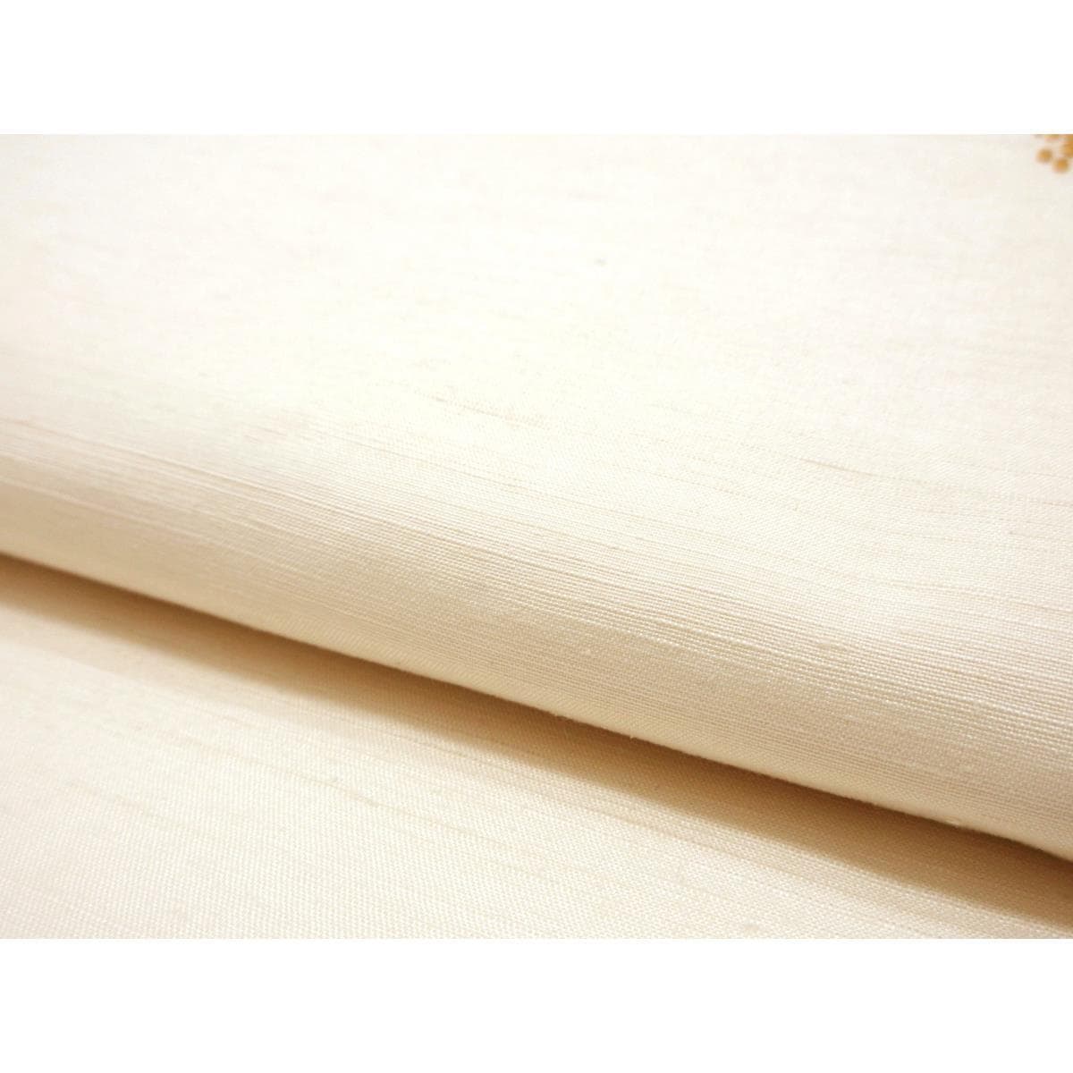 名古屋帯　紬織　刺繍加工