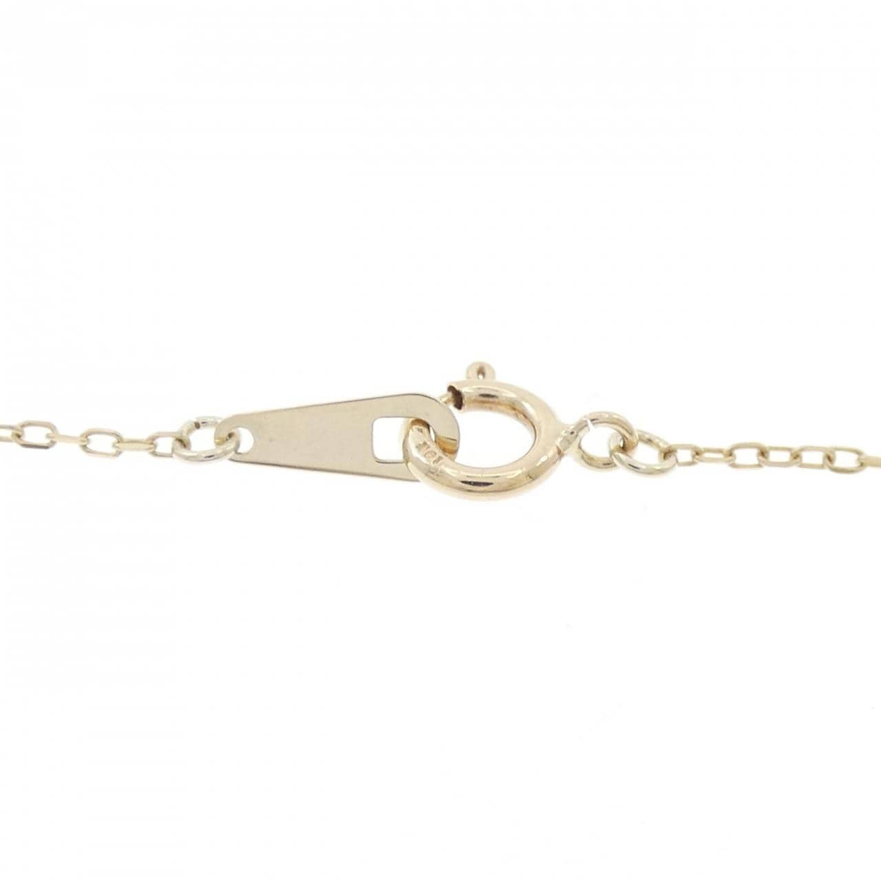 K10YG スター キュービック ネックレス