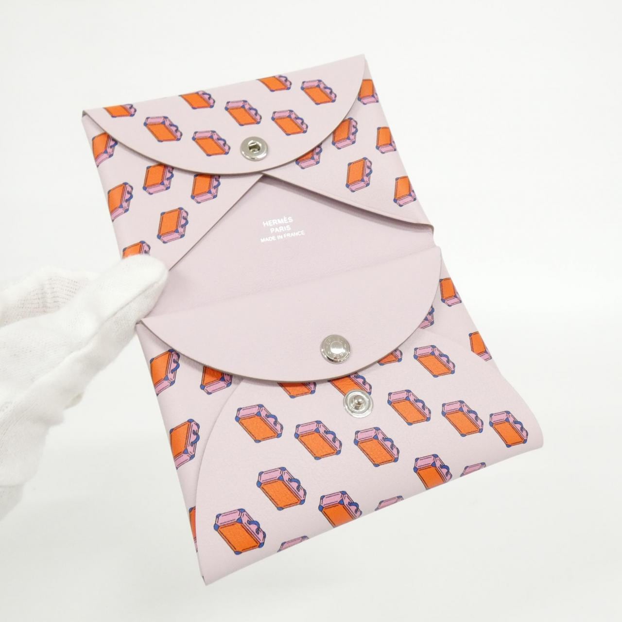 エルメス VALISES カルヴィ デュオ 086442CK コインケース